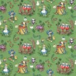 ALICE IN WONDERLAND-DDIF Colección "Disney Home x Sanderson Fabrics" Animales
