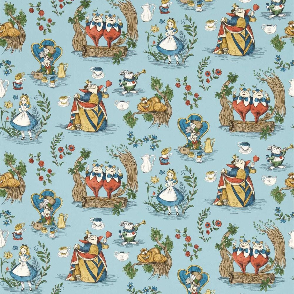 ALICE IN WONDERLAND Colección "Disney Home x Sanderson Wallpapers" Animales