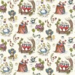 ALICE IN WONDERLAND-DDIF Colección "Disney Home x Sanderson Fabrics" Animales