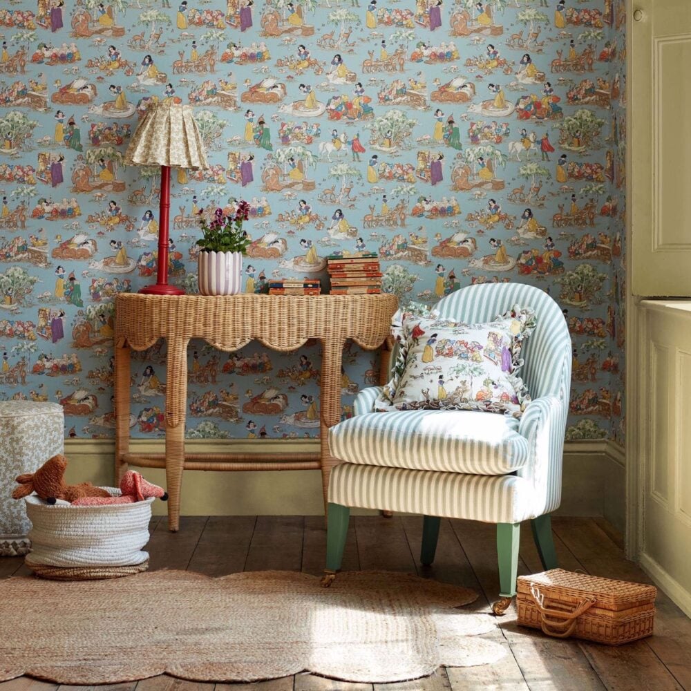 SNOW WHITE Colección "Disney Home x Sanderson Wallpapers" Animales