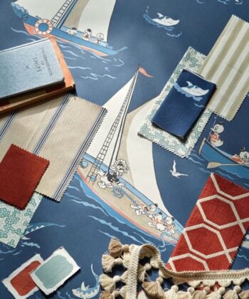 DONALD NAUTICAL "Disney Home x Sanderson Wallpapers" Collection Animals