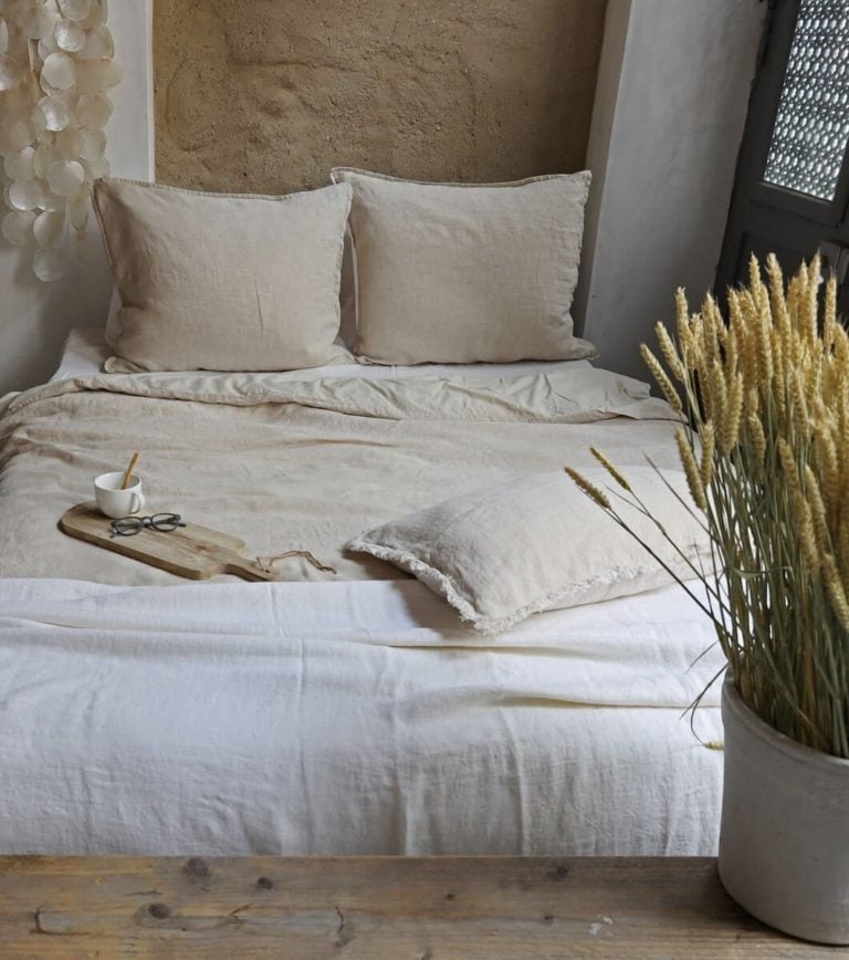 René Table Linens "Collage" Collection Boho Style