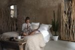 Puesta de escena de estilo Boho
