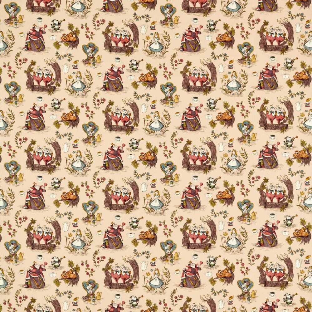 ALICE IN WONDERLAND-DDIF Colección "Disney Home x Sanderson Fabrics" Animales