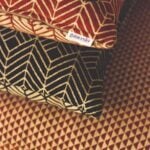 Telas geométricas para tapicería y decoración