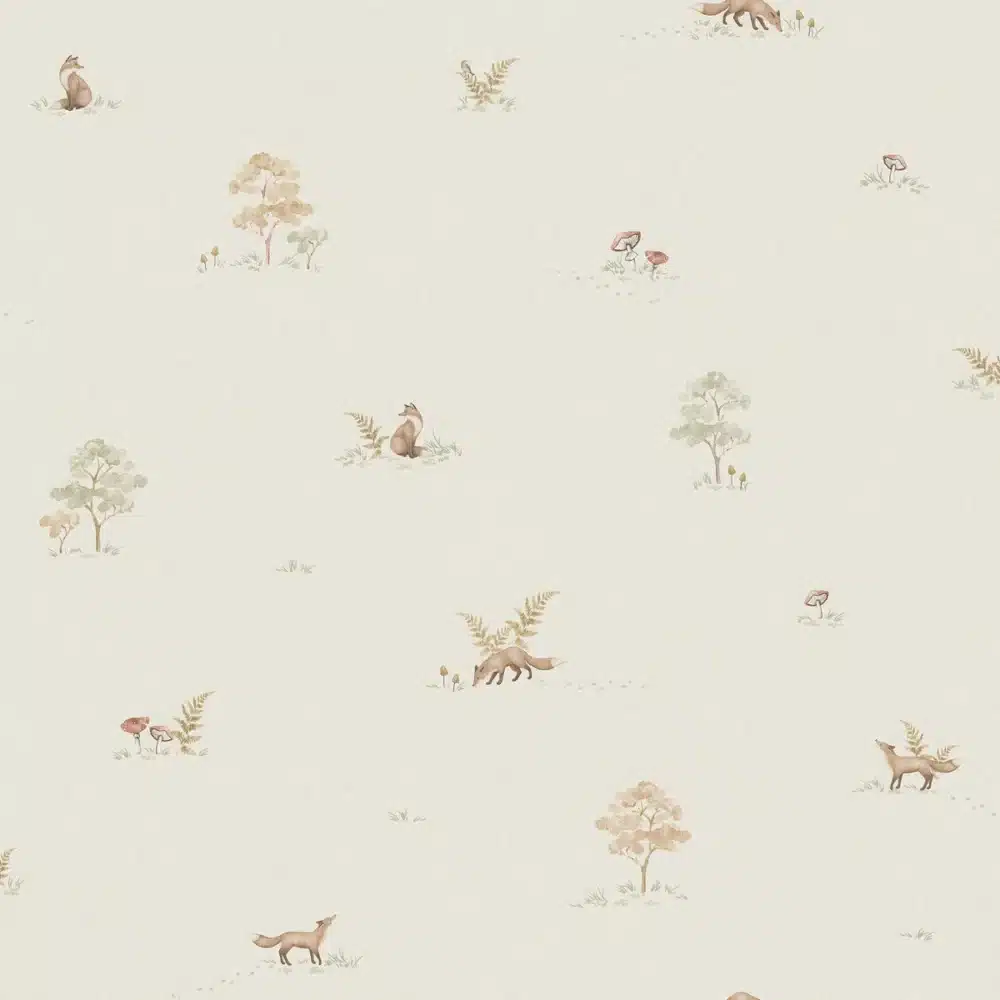 LITTLE FOX-6923 Papel Pintado Animales
