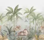 WILD JUNGLE MURAL-6945 Colección «Newbie Wallpaper Vol. I - II» Animales