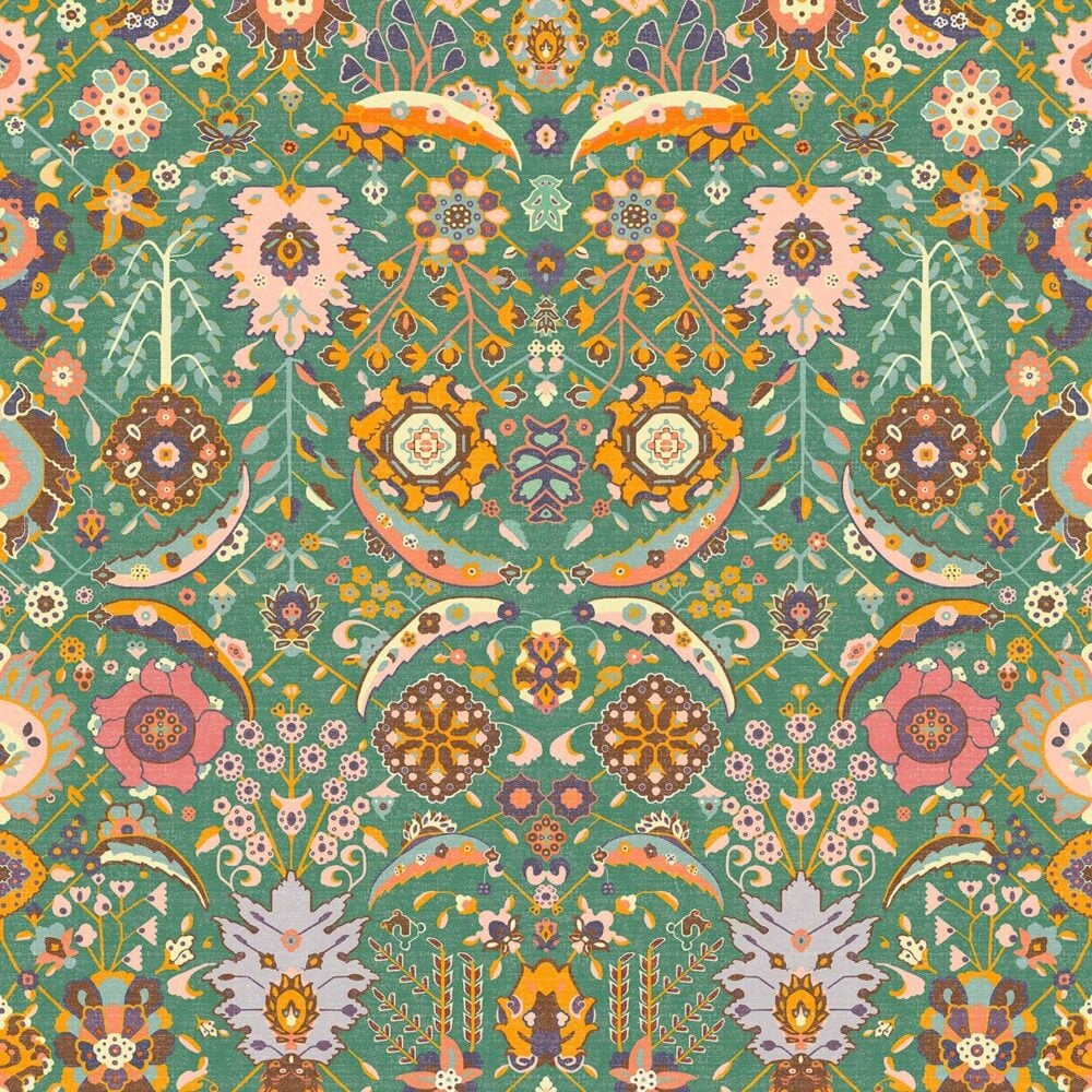 EDUARDA Colección "Icaria" Damasco - Paisley - Cachemira