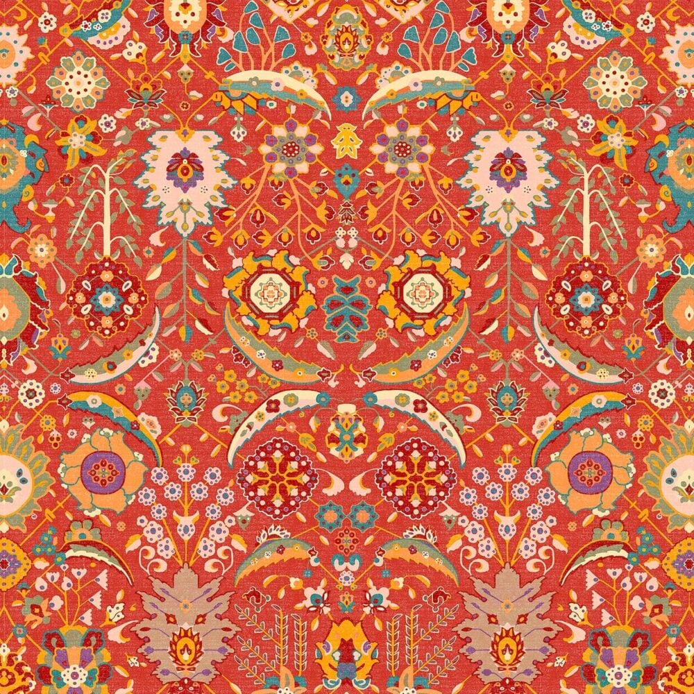 EDUARDA Colección "Icaria" Damasco - Paisley - Cachemira