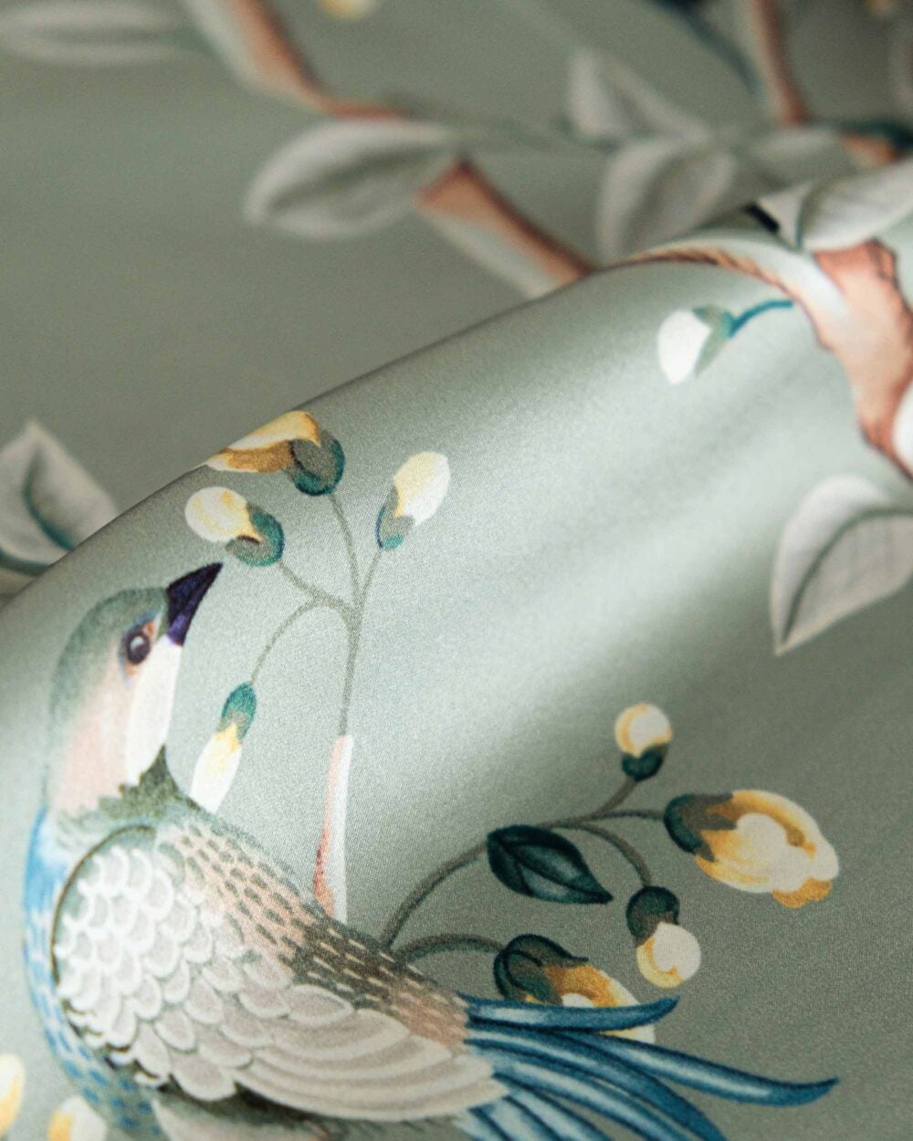 BIRDS PROSPERITY FABRIC Colección "Forbidden City Fabrics" Estilo Chinoiserie BIRDS PROSPERITY FABRIC Colección "Forbidden City Fabrics" Estilo Chinoiserie