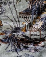 SACRED PHEASANTS Colección "Forbidden City Fabrics" Estilo Chinoiserie