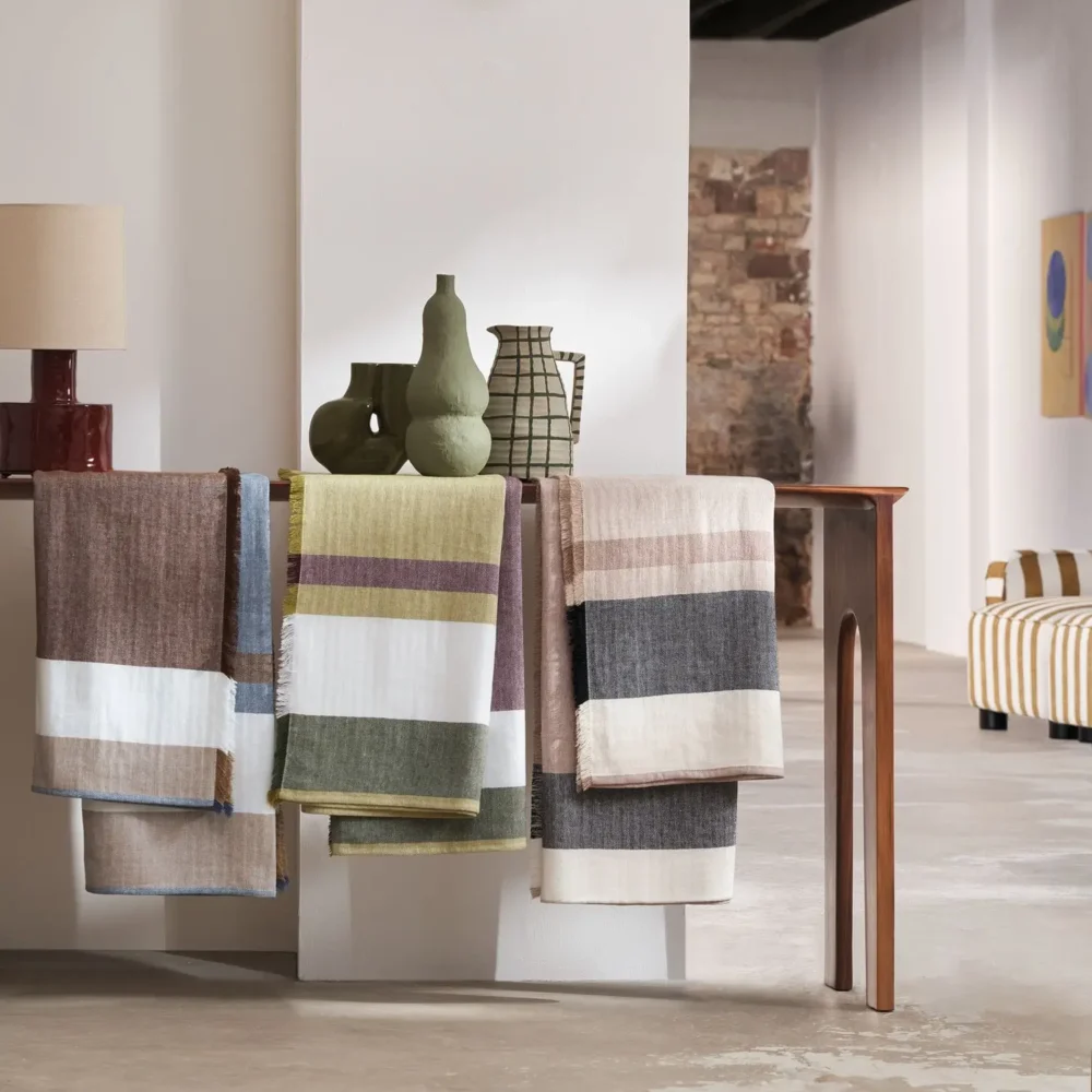 TALIE-PLAID Maison Casamance Espiga - Punto de Hungría - Chevron TALIE-PLAID Maison Casamance Espiga - Punto de Hungría - Chevron