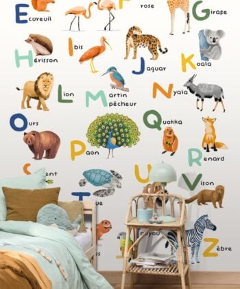 APRENDEMOS EL ALFABETO Colección "Les Mini Mondes" Animales