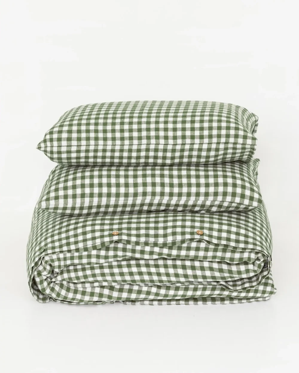 ML-FNL-Forest-Green Funda Nórdica Cuadros Vichy