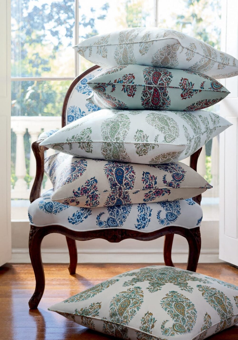 Colección "Indienne" de Thibaut