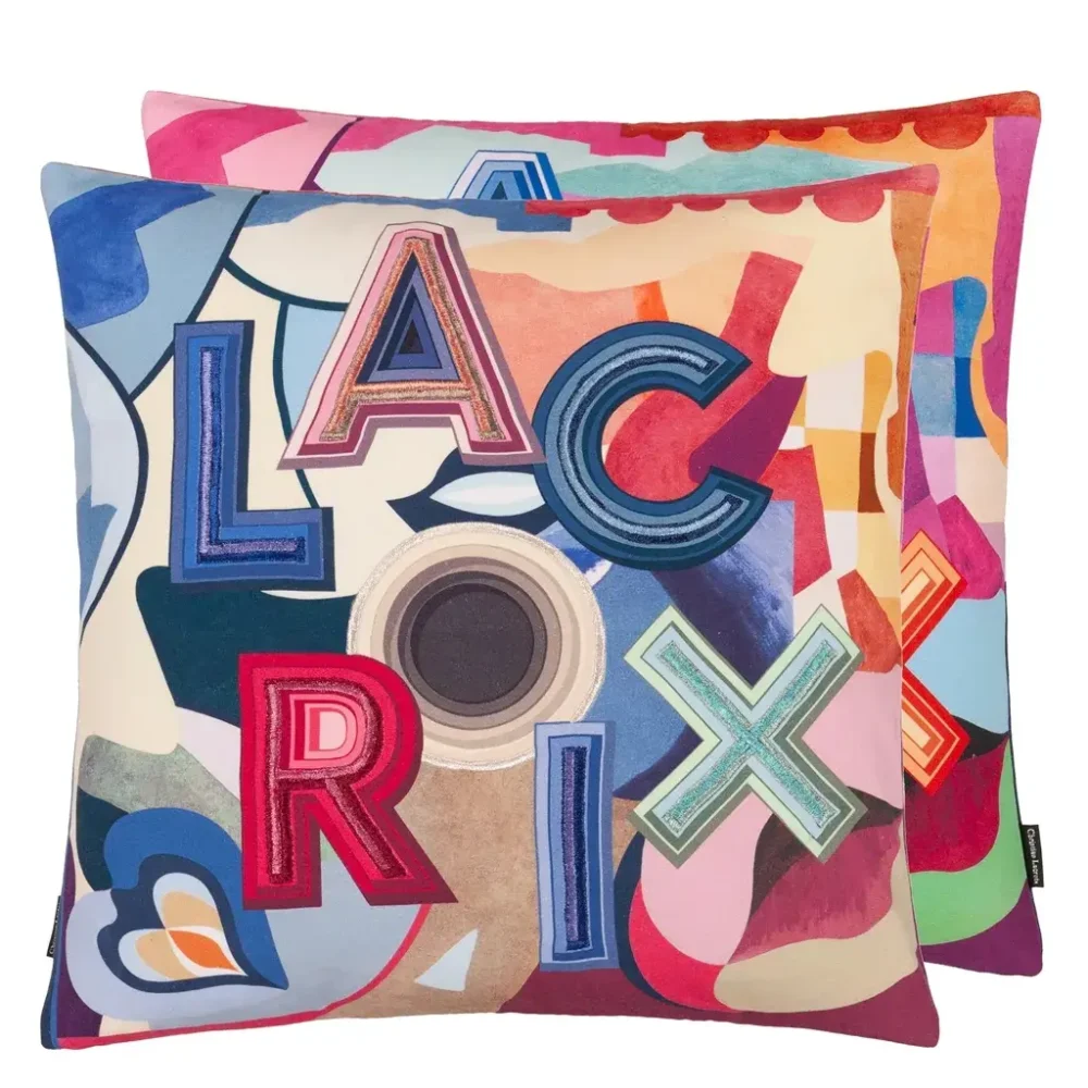 Cojin Lacroix Palette Christian Lacroix Bordados Cojin Lacroix Palette Christian Lacroix Bordados