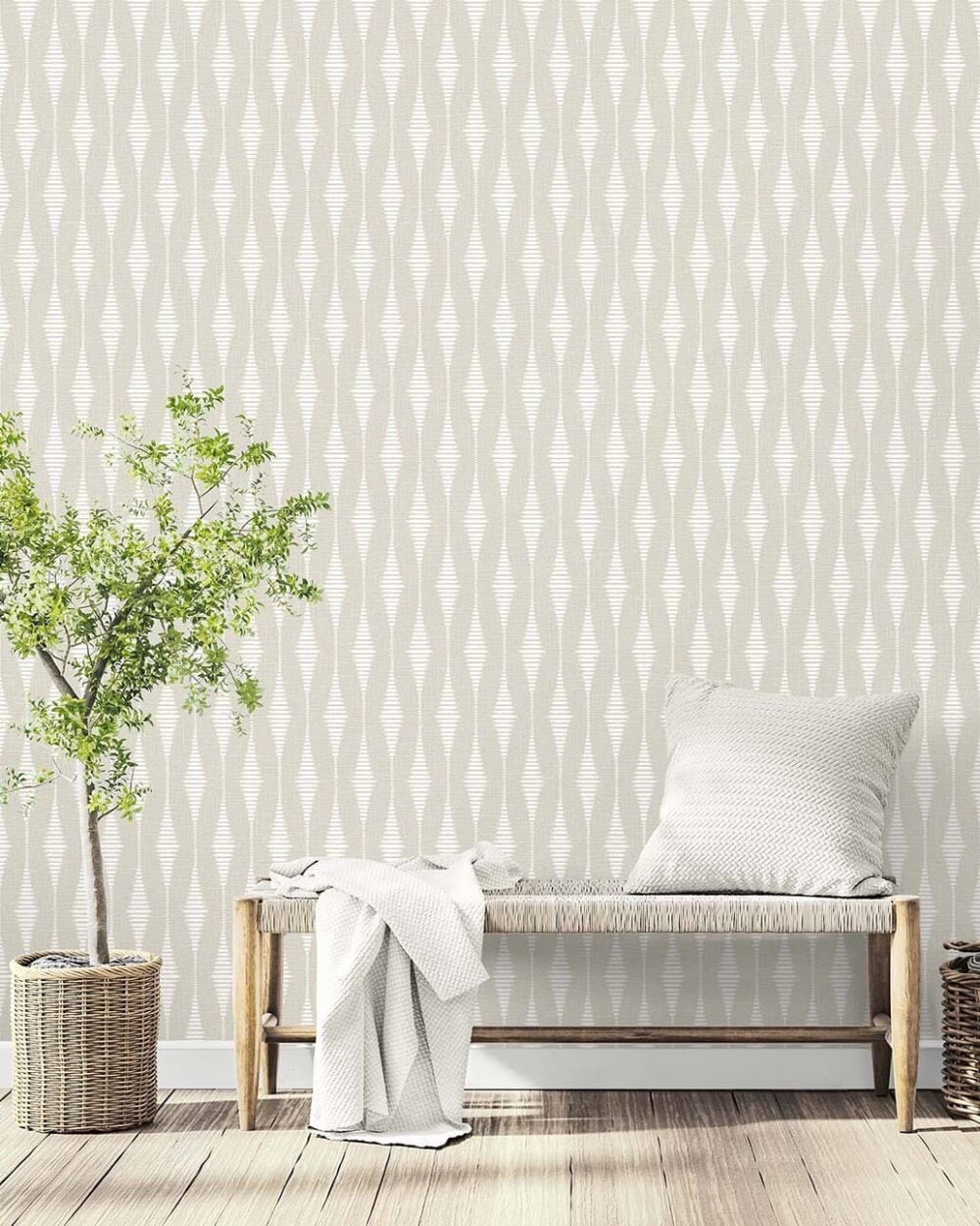 Chillbourne Colección "Shades of White" Estilo Étnico