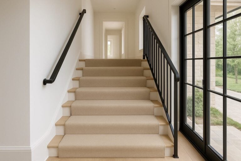 alfombra de escalera - moqueta