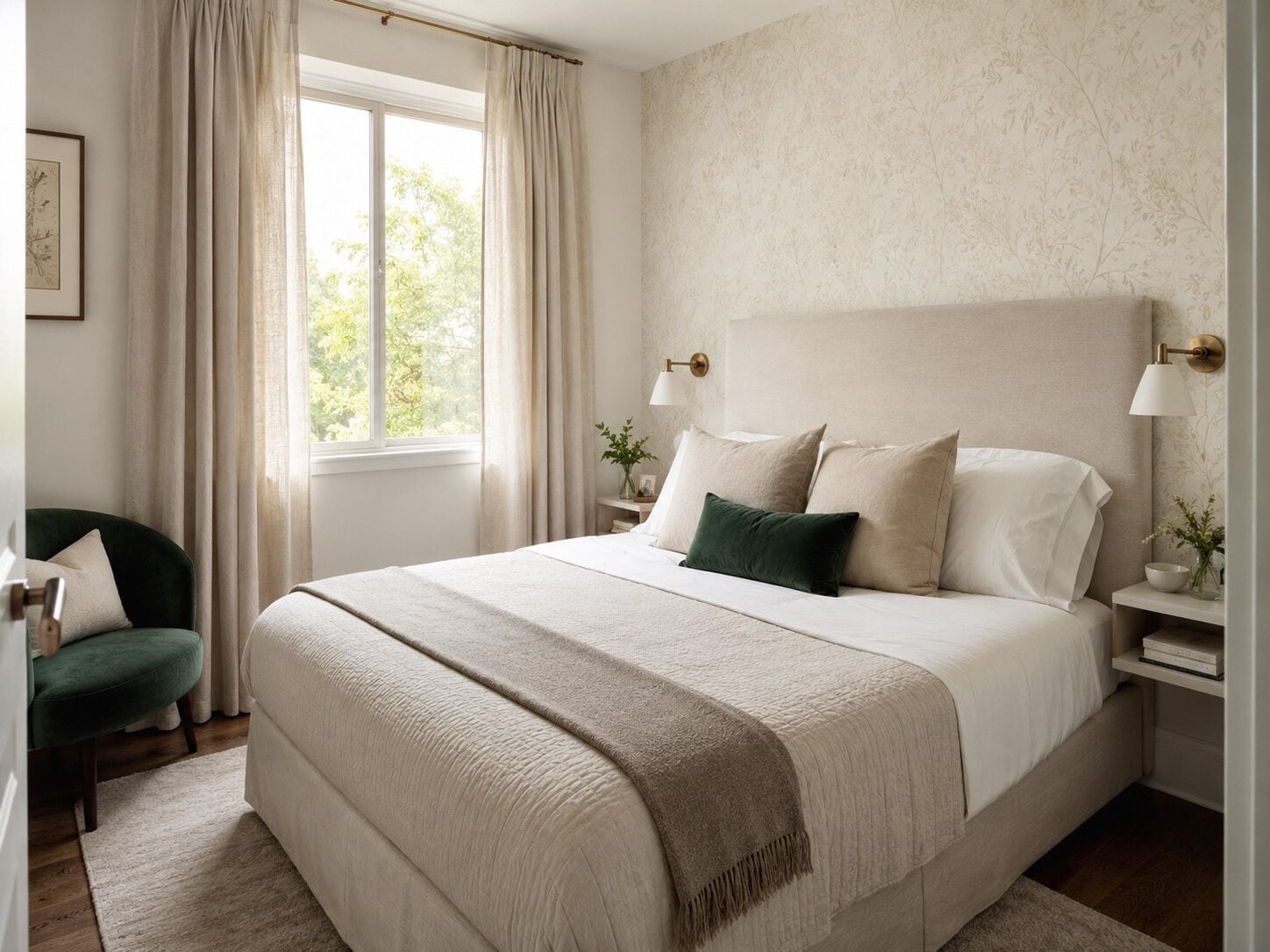 decorar dormitorio matrimonio pequeño