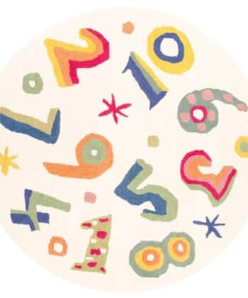 One, Two, Three Rug Colección "Picturebook II Rugs" Alfombra Infantil One, Two, Three Rug