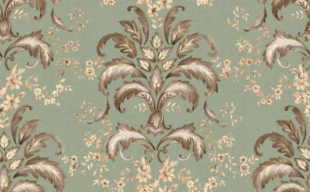 French Damask Colección "Damaskus" Damasco - Paisley - Cachemira