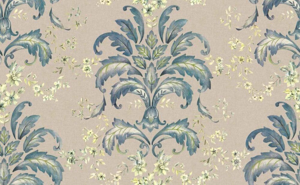 French Damask Colección "Damaskus" Damasco - Paisley - Cachemira
