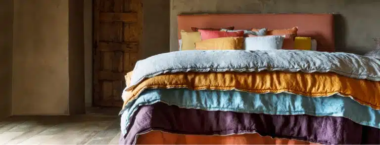 Joan Petrol Cojines Linatura Estilo Contemporáneo Linatura: Cojines y ropa de cama de lino