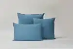 Joan Denim Cojines Linatura Estilo Contemporáneo