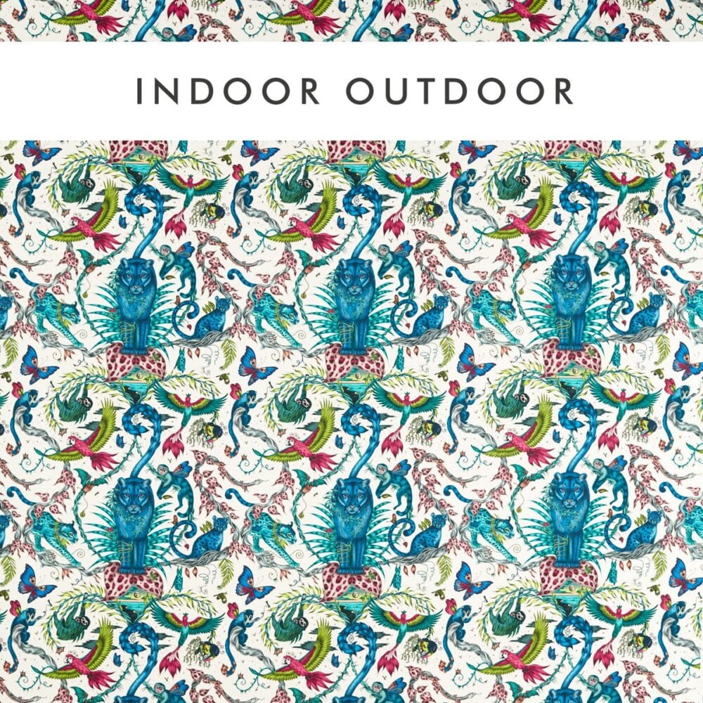 Bosque Dreams Indoor Outdoor Colección "Wild Escape Indoor Outdoor" by Emma J Shipley Animales