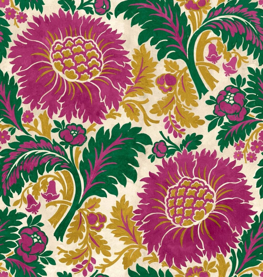 Chinese Damask Colección "Damaskus" Estilo Chinoiserie
