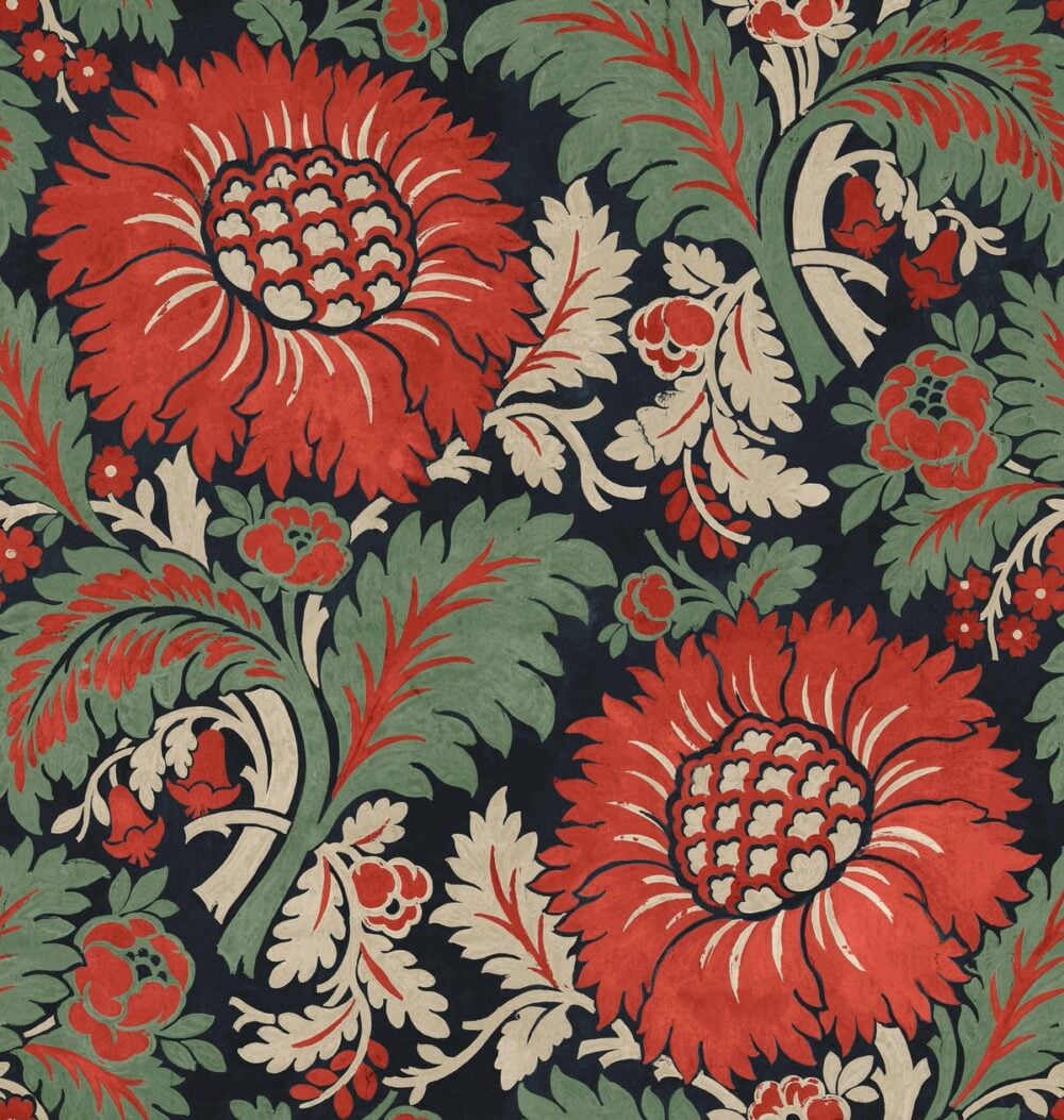Chinese Damask Colección "Damaskus" Estilo Chinoiserie